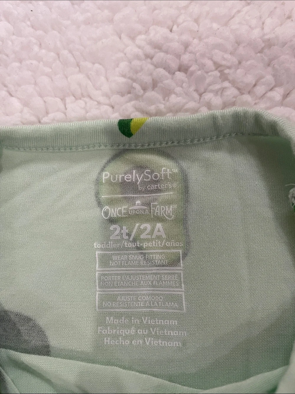 Carter’s Purely Soft Once Upon a Farm Avocado Pjs